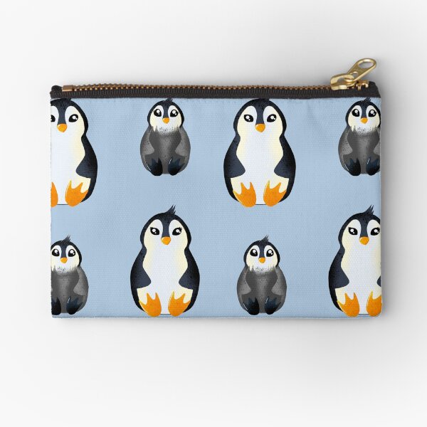 Cute Penguins Zipper Pouch