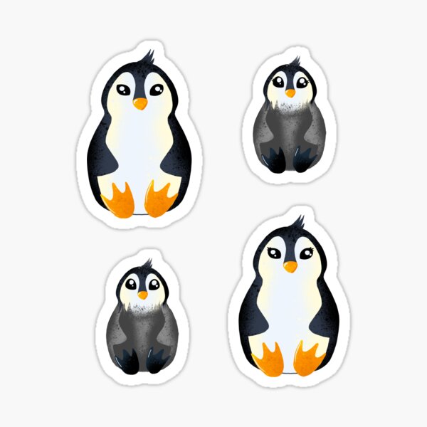 I love Penguins Sticker