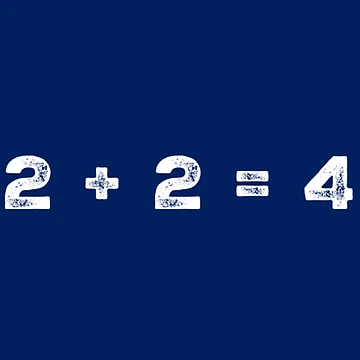 Vorschaubild zum Design 2 + 2 = 4 von Jon Raso