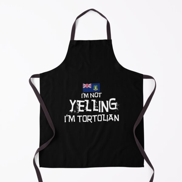 Item preview, I'm not yelling, I'm Tortolian - British Virgin Islands Flag designed and sold by obedtheartist.