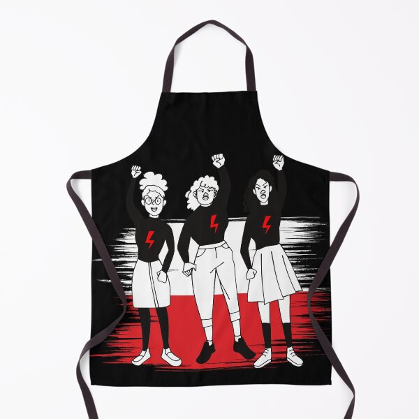 Item preview, WOMEN HELL, POLAND, POLISH WOMEN PROTEST, red lightning designed and sold by NiceSign.