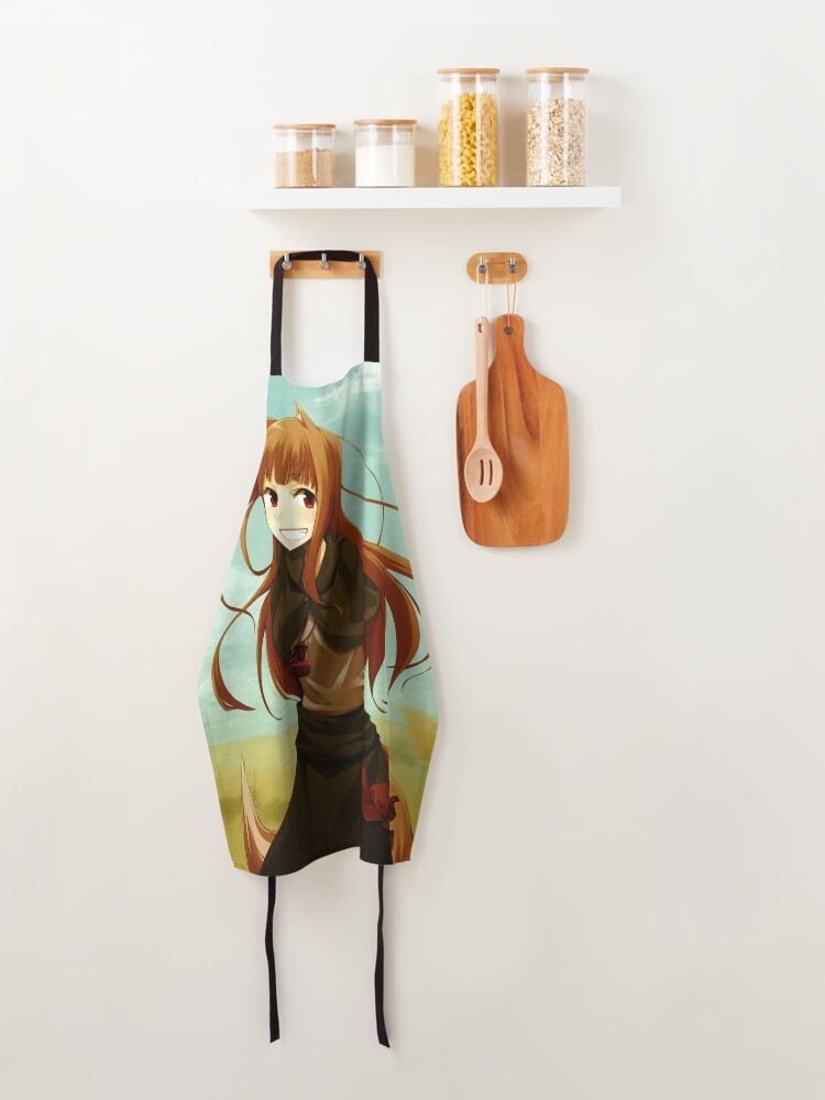 Horo Spice And Wolf Apron By Virael Redbubble