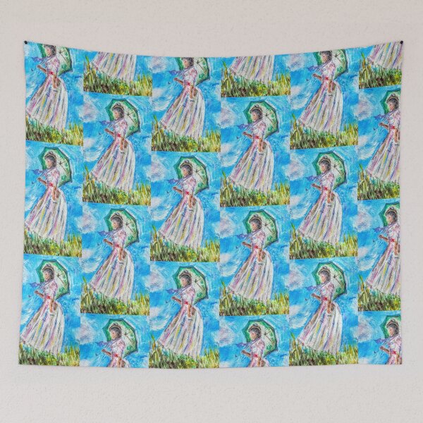 Item preview, On a hillside, stands a lady, who she is, I do not know! designed and sold by Joni57.