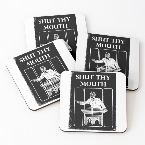 Item preview, Shut Thy Mouth designed and sold by OurWorldTree.