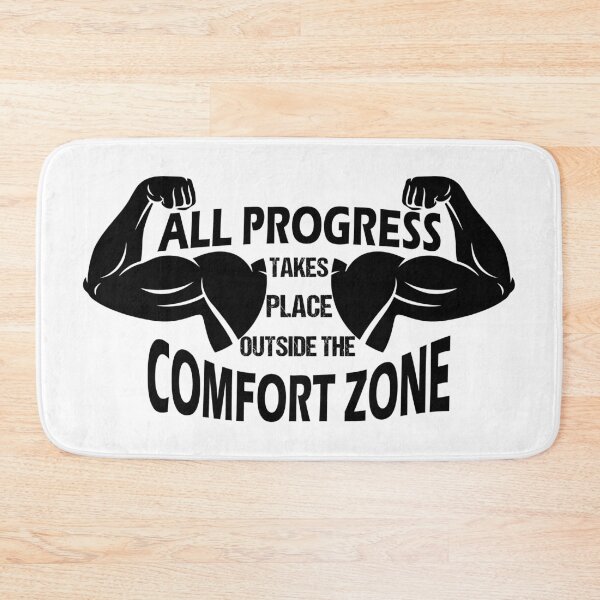 Item preview, All progress takes place outside the comfort zone  designed and sold by Achily.
