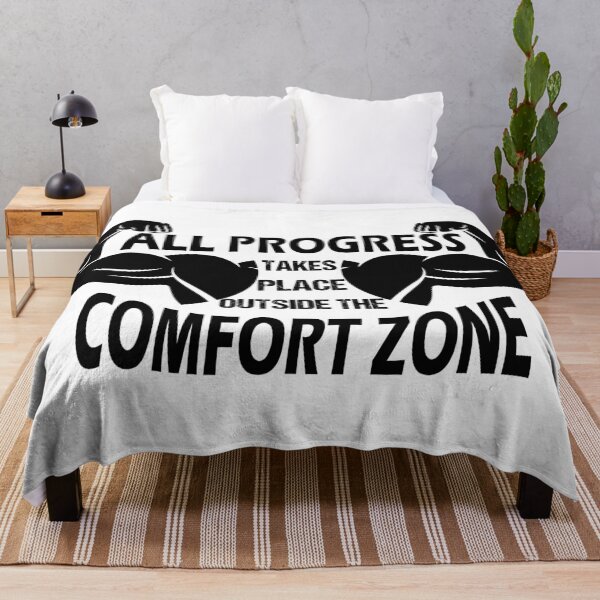 Item preview, All progress takes place outside the comfort zone designed and sold by Achily.
