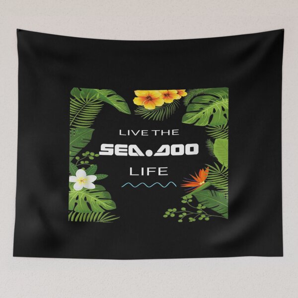 Item preview, Mens Big Wave Live the Seadoo Life Hawaiian designed and sold by NormaRitchie.