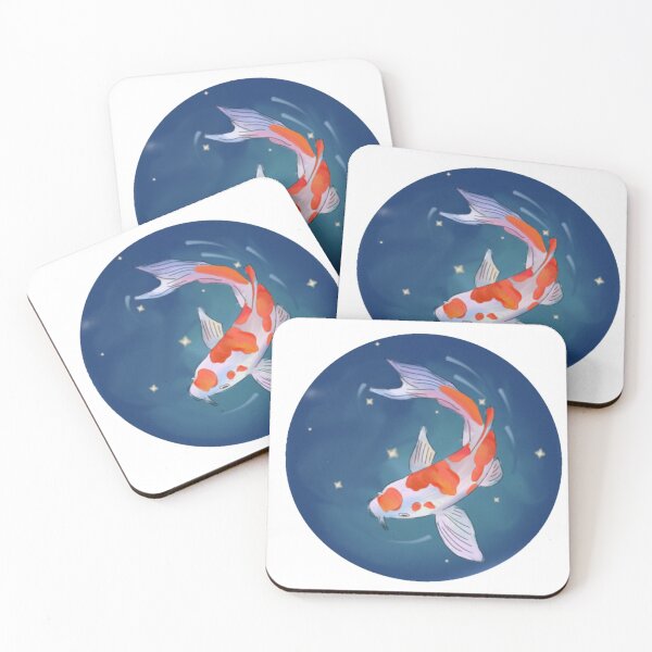 Item preview, Koi Night Swim designed and sold by parimamich.