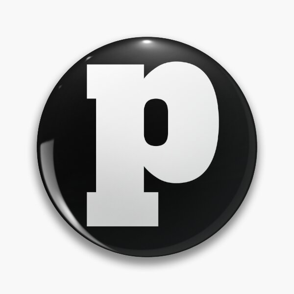Item preview, Alphabet P (lowercase letter p), Letter P designed and sold by marosharaf.