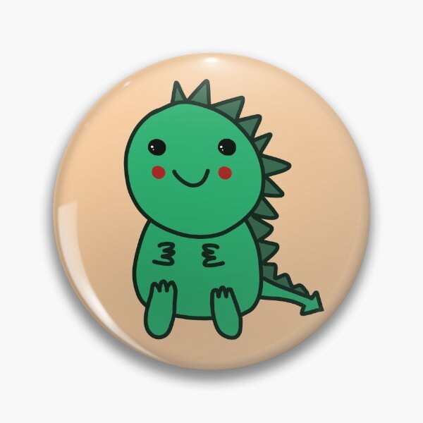 Item preview, Dinosaur being cute and happy designed and sold by JellaDelta.