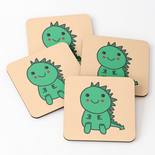 Item preview, Dinosaur being cute and happy designed and sold by JellaDelta.