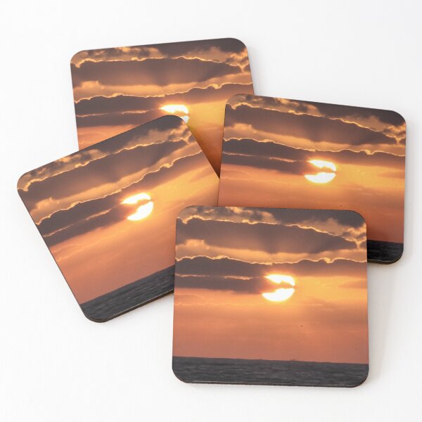 Item preview, Sunrise on the jeju  island sea in Korea designed and sold by human8891.