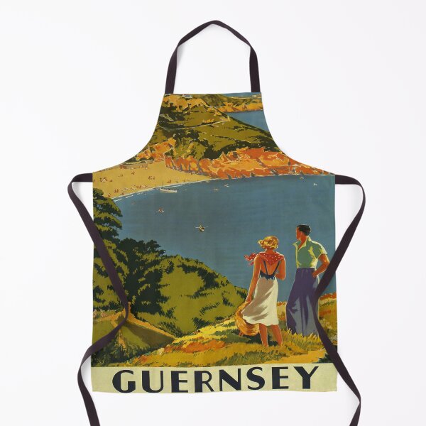 Item preview, retro Guernsey designed and sold by CorasPosters.