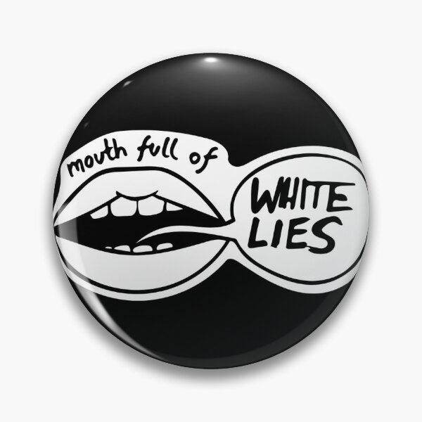 Item preview, mouth full of white lies designed and sold by AT0MICAFRI.