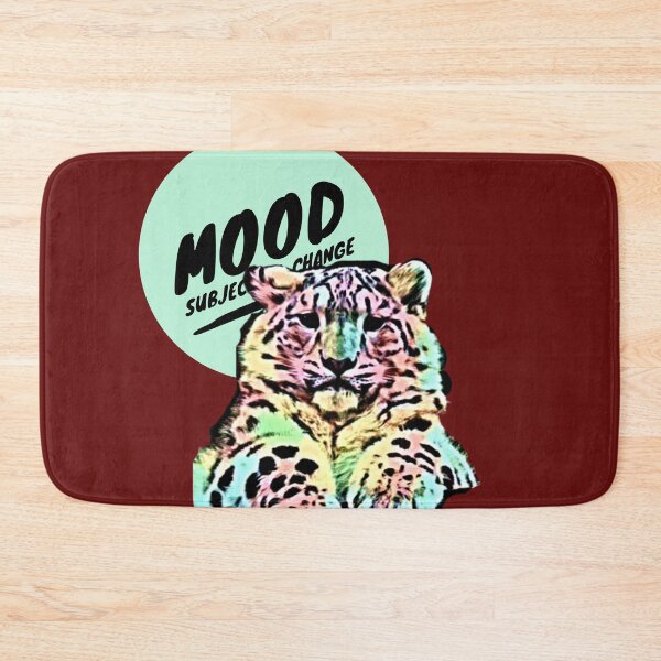 Item preview, MOOD subject to change (snow leopard) designed and sold by HamiltonmagicTs.