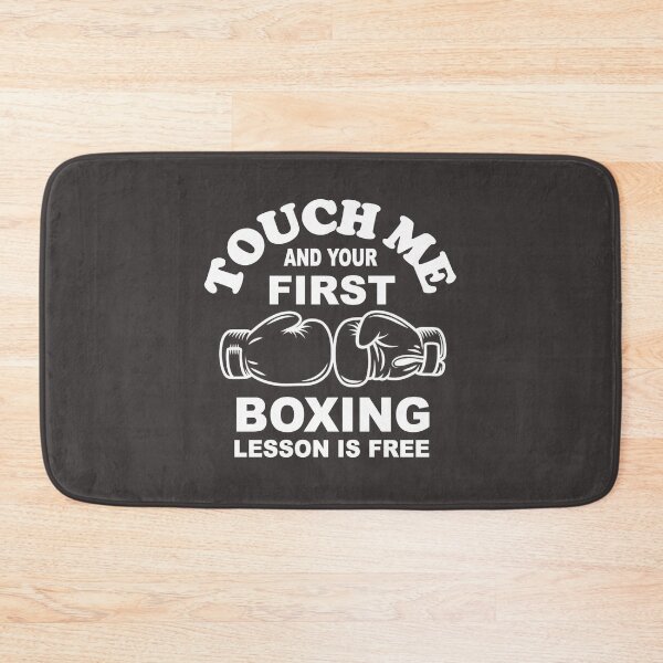 Item preview, touch me and your first boxing lesson is free designed and sold by headpossum.