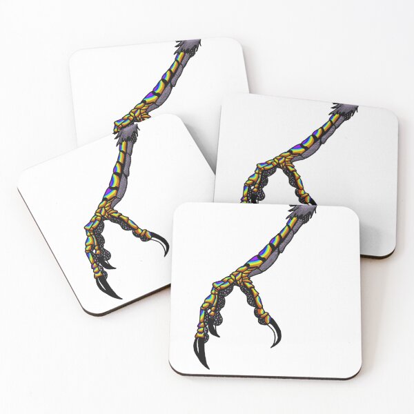 Item preview, Rainbow Bird Foot designed and sold by MfisherArt.