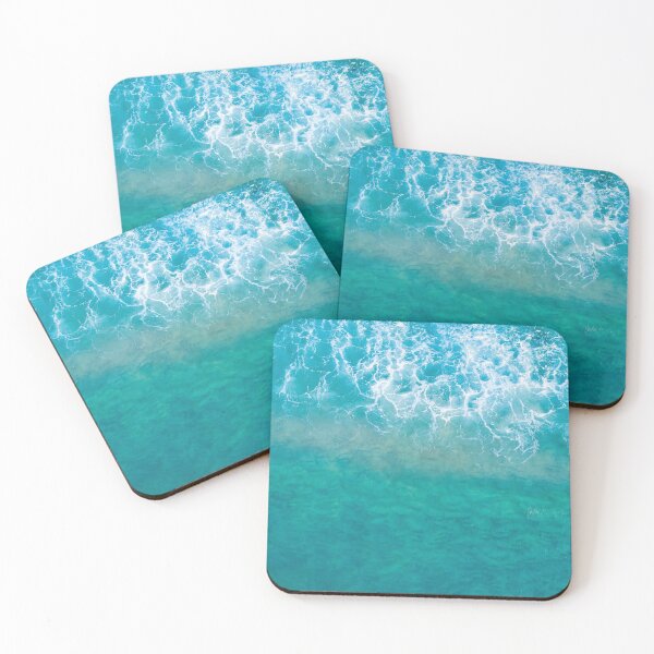 Item preview, Turquoise Ocean Bird Eye View  designed and sold by Bonobofy.