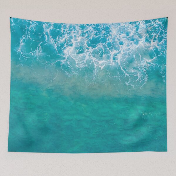 Item preview, Turquoise Ocean Bird Eye View  designed and sold by Bonobofy.