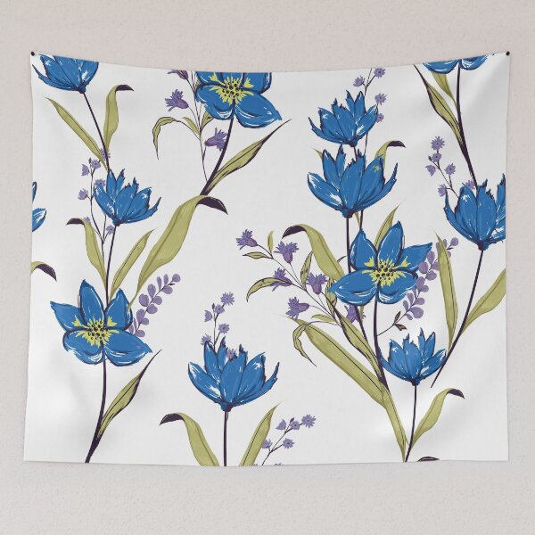 Item preview, Bright Blue Graden designed and sold by mischellero.