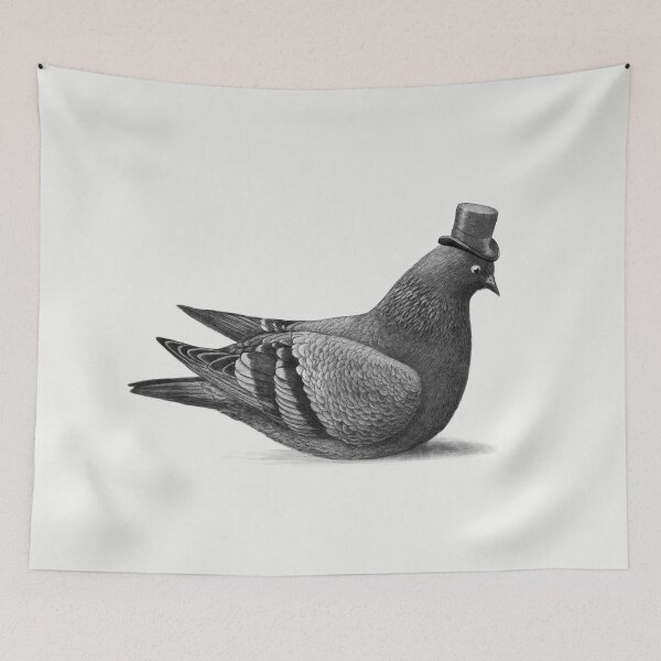 Item preview, Dapper Pigeon  designed and sold by TerryFan.