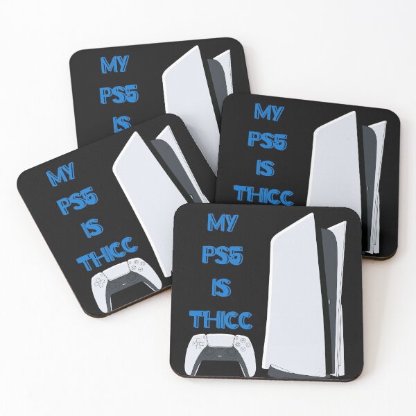 Item preview, Typical Gamer: MY PS5 IS THICC Funny Meme designed and sold by LevelUpMerch.