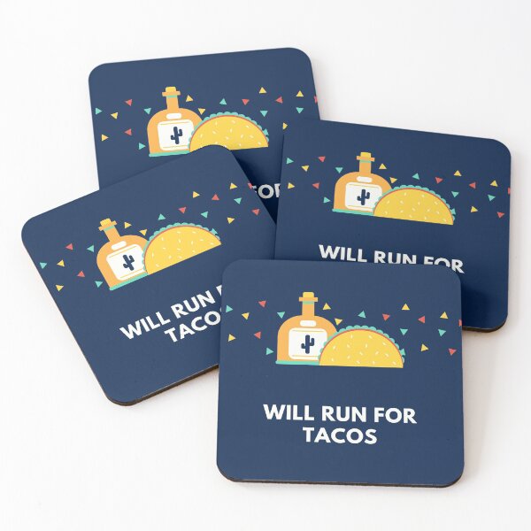 Item preview, Will Run For Tacos designed and sold by chulitad.