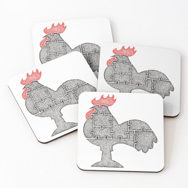 Item preview, The Puzzled Rooster designed and sold by themadpisces.