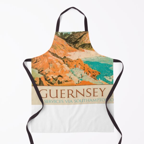 Item preview, retro Guernsey designed and sold by CorasPosters.
