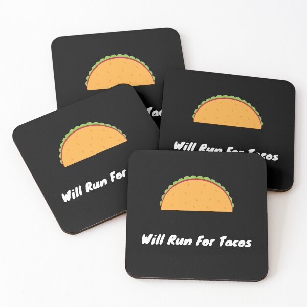 Item preview, Will Run For Tacos designed and sold by chulitad.