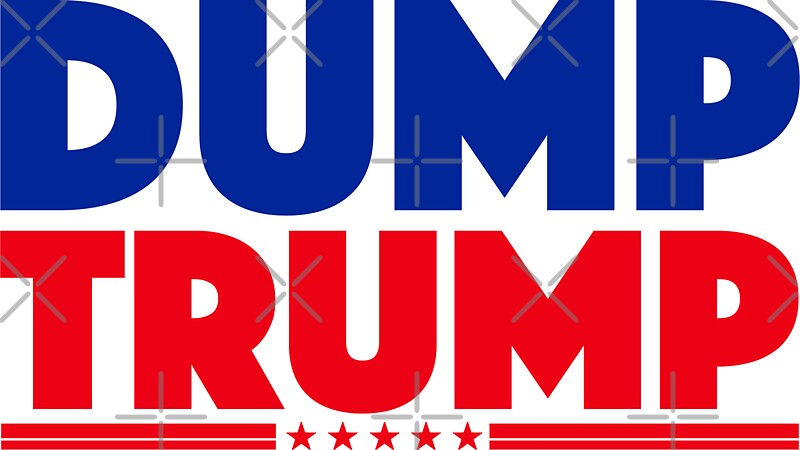 "DUMP TRUMP 3" Stickers by FREE T-Shirts  Redbubble