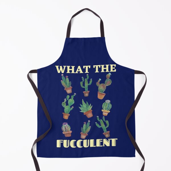 Item preview, What the Fucculent cute watercolor succulents designed and sold by StarlightTales.