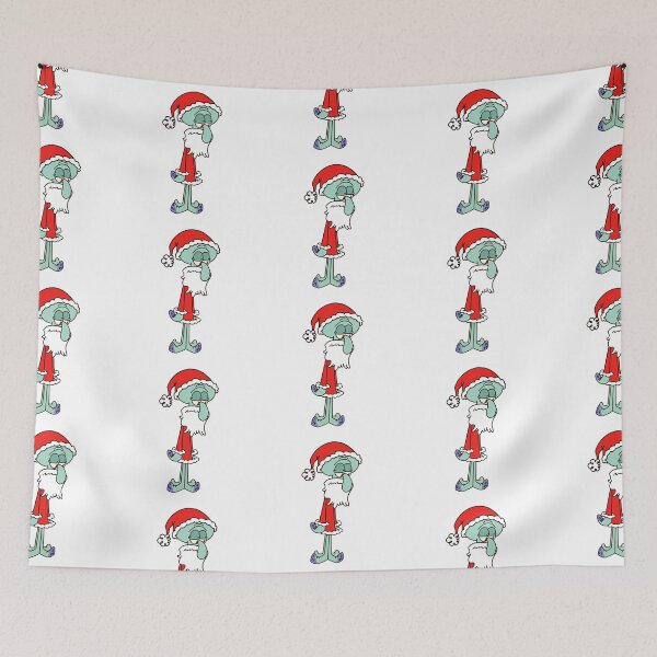 Item preview, Squidward Santa designed and sold by lindsayostroff.