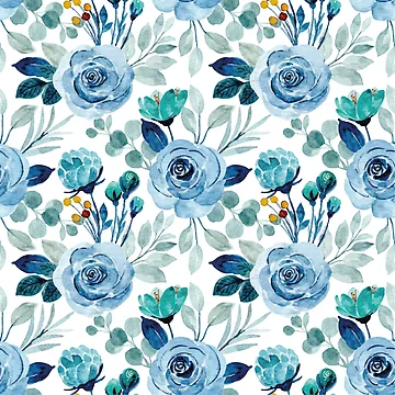 Artwork thumbnail, LightBlue Roses by mischellero