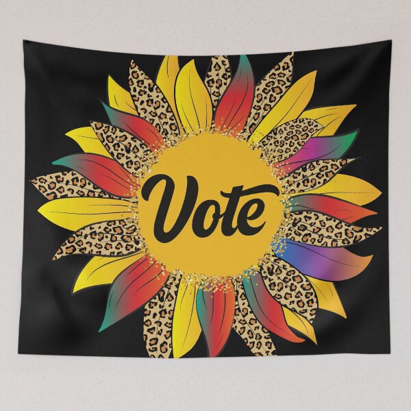 Item preview, Voting is Hot Like A Sunflower - Vote 2020 designed and sold by PupnkittyMania ⭐⭐⭐⭐⭐.