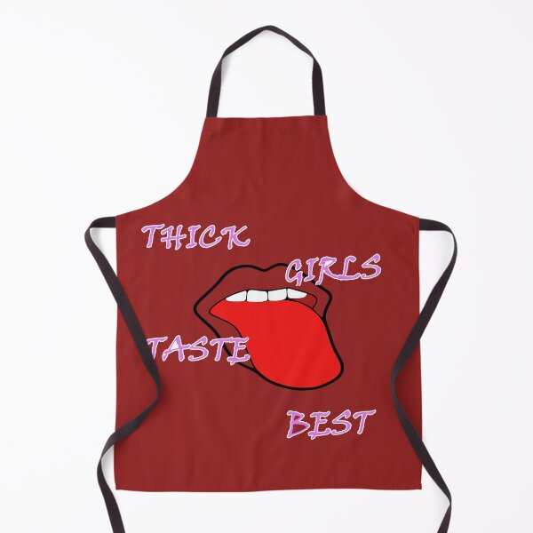 Item preview, Thick Girls Taste Best - Curvy Girls designed and sold by Quotes-I-Wear.