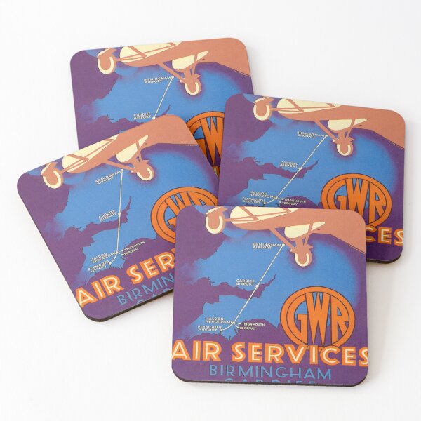 Item preview, viejo GWR Air Service designed and sold by CorasPosters.