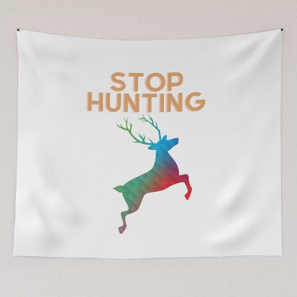Item preview, Stop hunting T-shirt designed and sold by SiripornSeaynng.