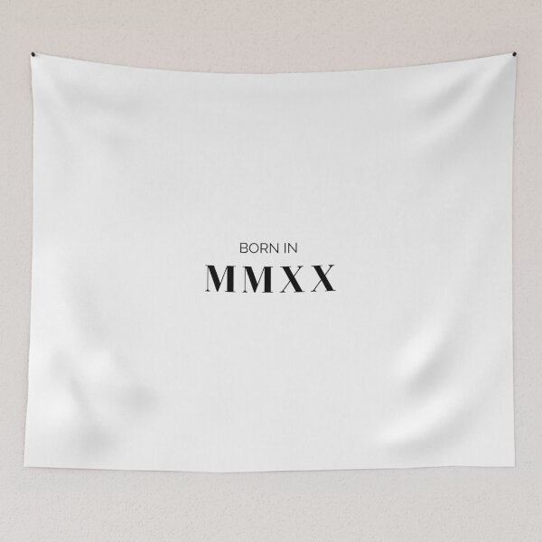 Item preview, Born in 2020 (black letters)  designed and sold by my-wanderlustjo.