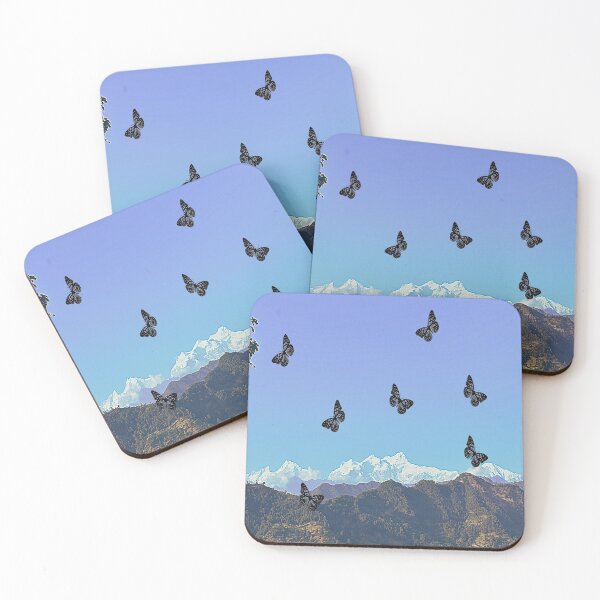 Item preview, Lavender mountain butterflies designed and sold by Mariolangstieh.