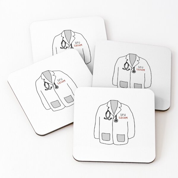 Item preview, Saint Francis LECOM White coat designed and sold by jajatomtom.