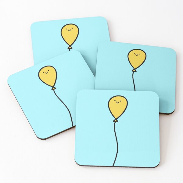 Item preview, Happy yellow balloon 2 designed and sold by CaptinAubs.