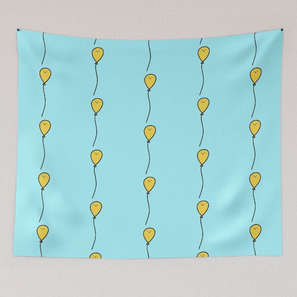 Item preview, Happy yellow balloon 2 designed and sold by CaptinAubs.
