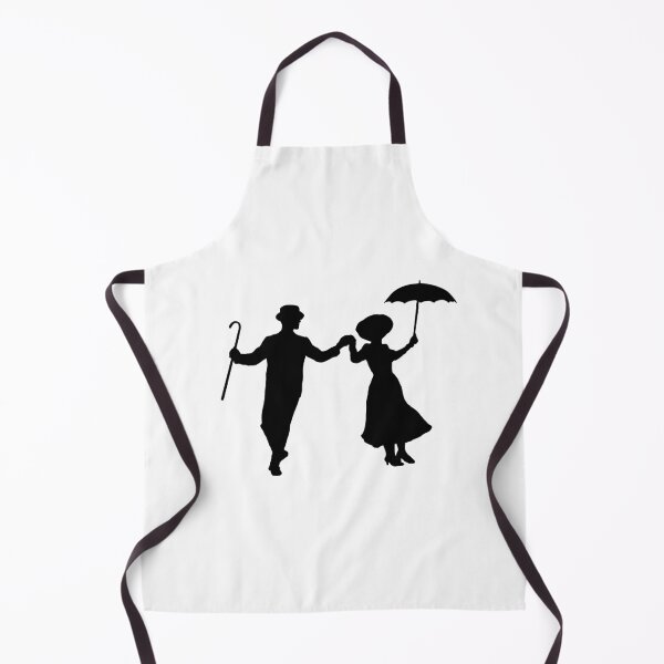 Item preview, Mary Poppins and Bert Dancing Silhouette (Jolly Holiday) designed and sold by JordynHawthorne.