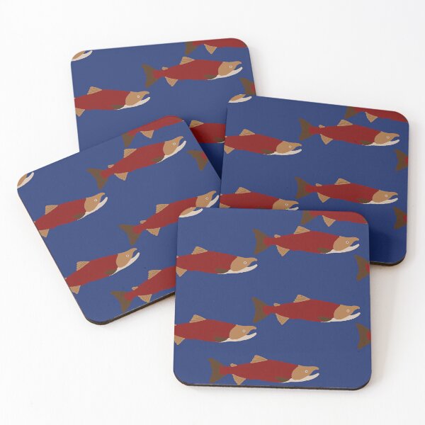 Item preview, Sockeye Salmon Pattern designed and sold by Squiddllr.
