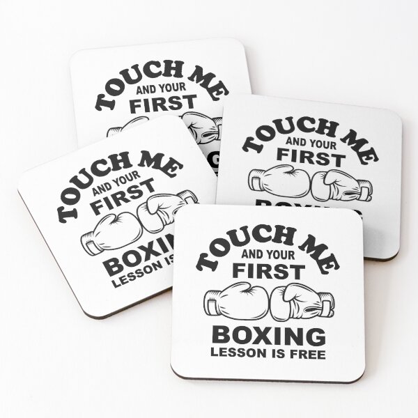 Item preview, Touch me and your first boxing lesson is free designed and sold by headpossum.