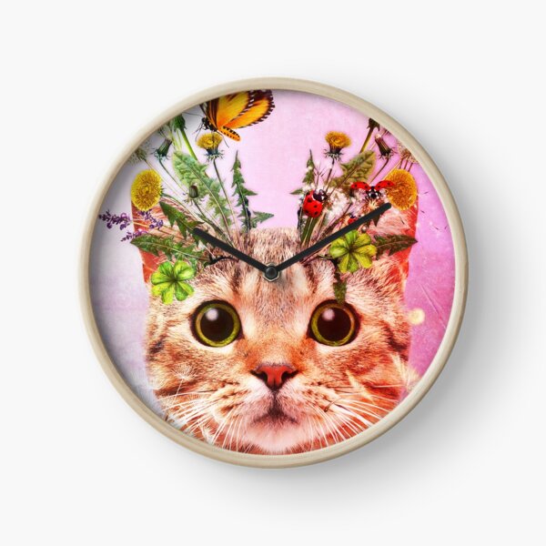 Kitty Kat Clock