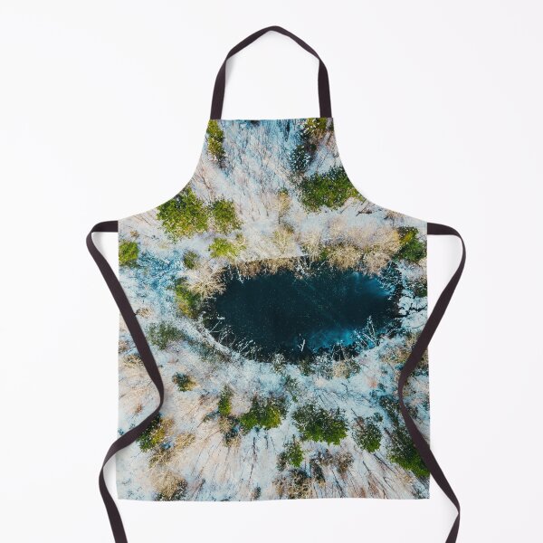 Item preview, Upper Peninsula Winter Pond designed and sold by quincyaerial.