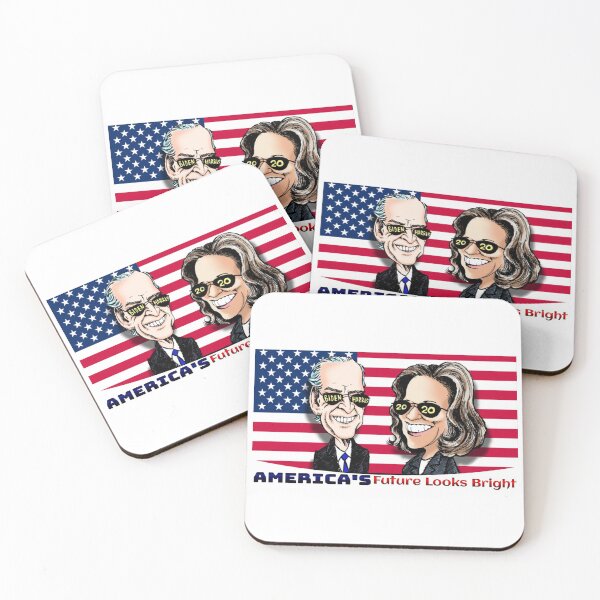 Item preview, Biden Harris, America's Future Looks Bright designed and sold by WearThePositive.