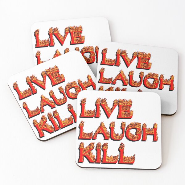 Item preview, LIVE LAUGH KILL designed and sold by Kuebikome.
